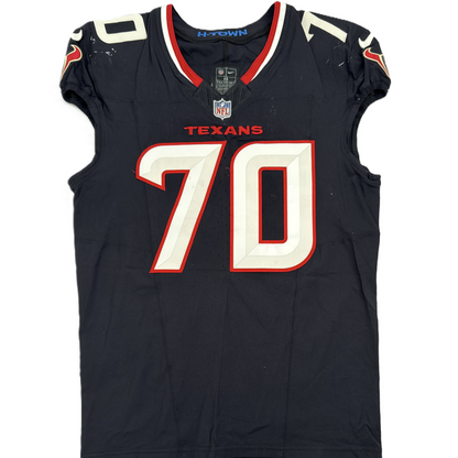 Juice Scruggs GAME WORN 💪 09/28/2025 Houston Texans Nike NFL Jersey 🎽 vs. Tennessee Titans