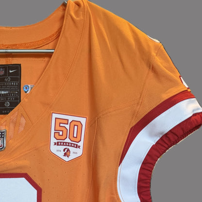 Emeka Egbuka GAME-ISSUED Tampa Bay Buccaneers On-Field NFL Creamsicle Jersey👕