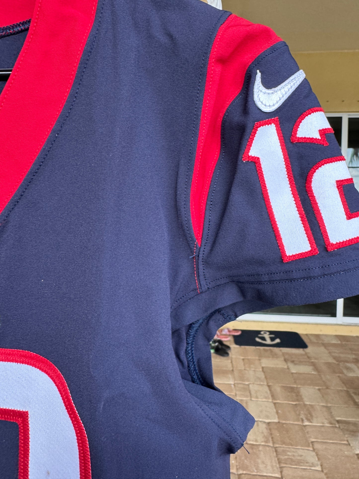 Kenny Stills GAME WORN 🔥11/22/2020 Houston Texans Nike NFL Jersey 🧵vs New England Patriots Also includes COA 🛡️