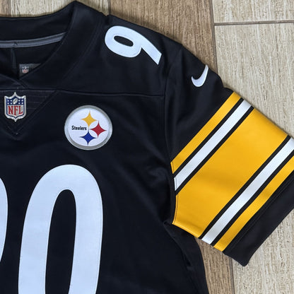 T. J. Watt Hand-Signed ✍️ Pittsburgh Steelers AUTHENTIC Nike NFL Jersey 👕 Includes Fanatics Hologram for Authenticity 🛡️
