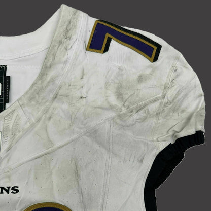 Andrew Vorhees GAME-WORN 💪 11/09/25 Baltimore Ravens 💜 NFL Jersey WIN vs Minnesota Vikings  Also Includes Certificate of Authenticity
