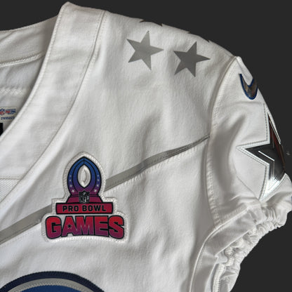 DeMarcus Lawrence GAME ISSUED 💪 Dallas Cowboys Pro Bowl Games Nike NFL Jersey 👕 Also includes COA