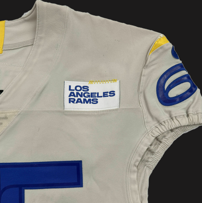 Coleman Shelton GAME ISSUED Los Angeles Rams Nike NFL On-Field Jersey 👕 Inc. COA 🔥