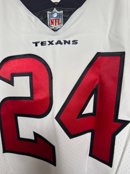 Derek Stingley Jr Team Issued Houston Texans 🐂 Nike NFL Jersey Also includes COA 🛡️