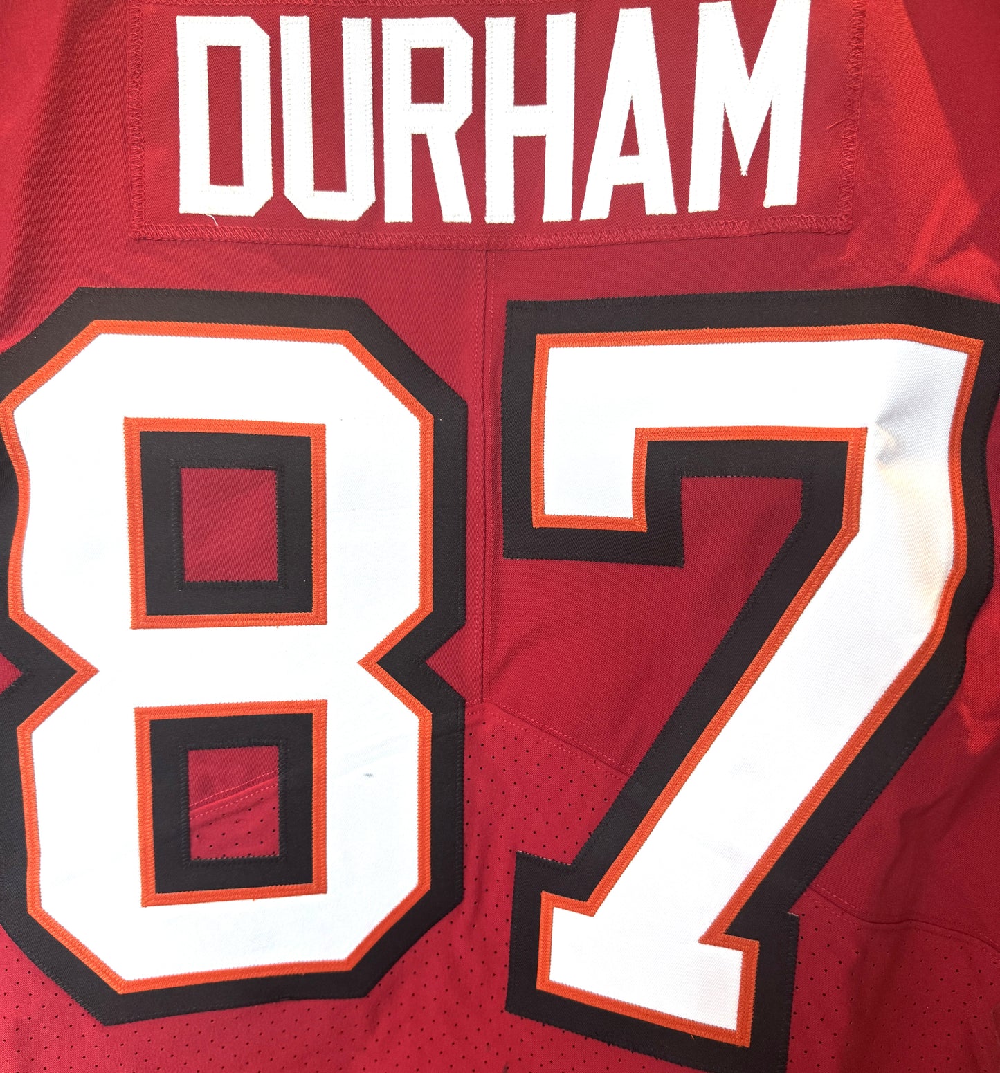 Payne Durham GAME-WORN💪09/15/25 Tampa Bay Buccaneers🏴‍☠On-Field NFL Jersey👕vs.Houston Texans