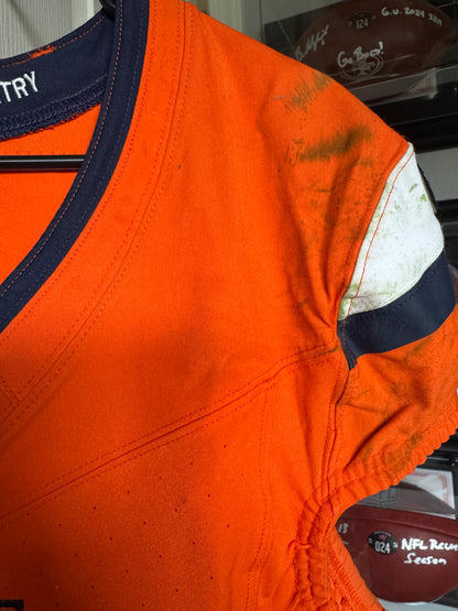 Brandon Jones GAME WORN 10/13/24 Denver Broncos Nike NFL Jersey vs Los Angeles Chargers Inc. COA🛡️
