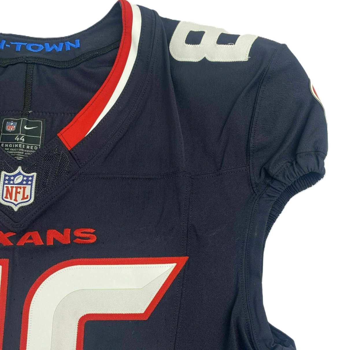 Dalton Schultz GAME WORN 09/07/25 Houston Texans Nike NFL Jersey vs Los Angeles Rams Also includes COA