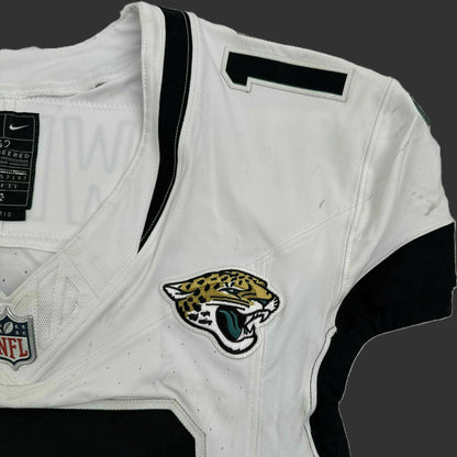Trevor Lawrence GAME WORN 11/30/25 PHOTO MATCHED 📸 Jacksonville Jaguars NFL Jersey vs Tennessee Titans Also includes COA