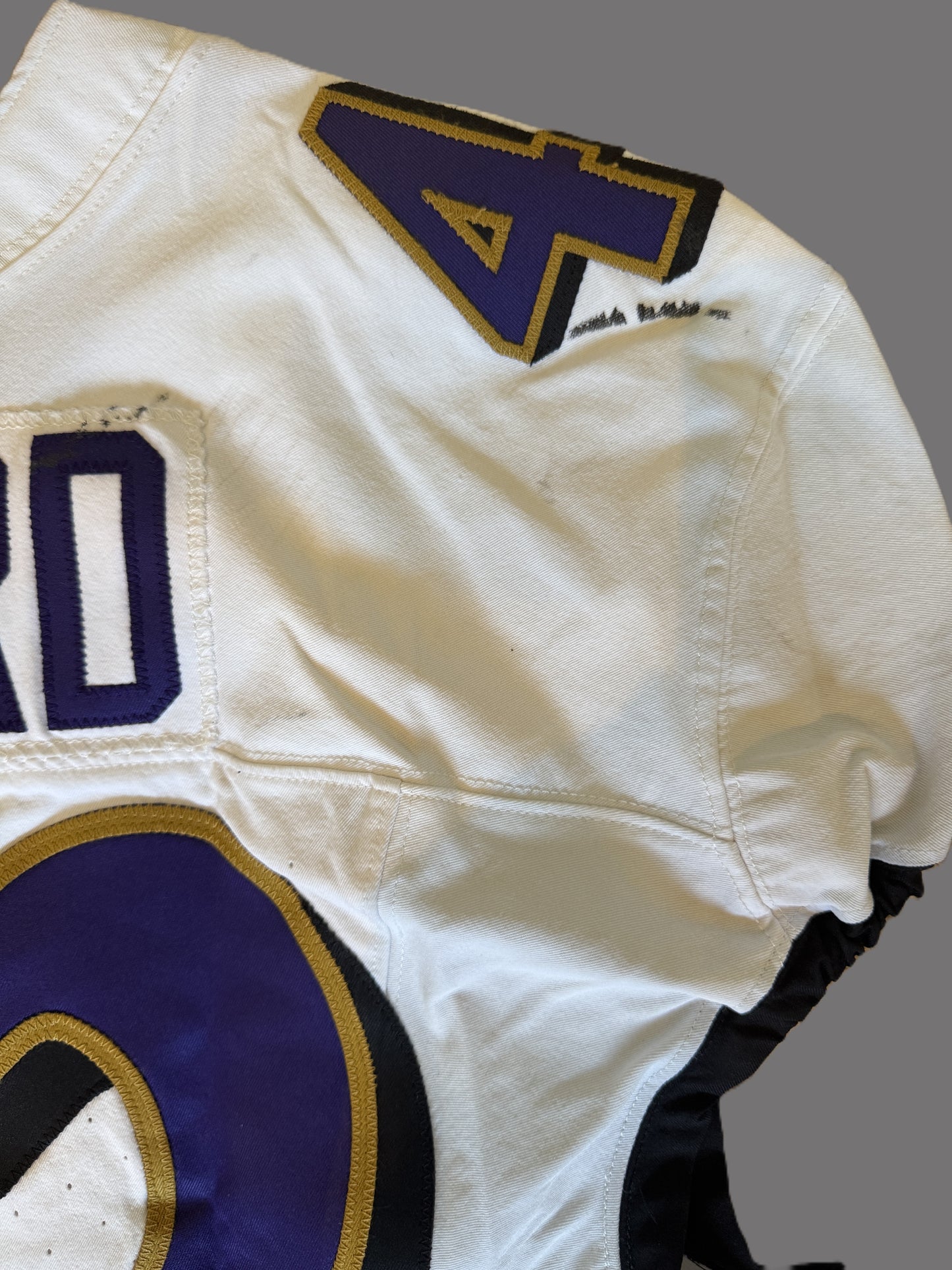 Patrick Ricard GAME-WORN💪10/06/24 PHOTO-MATCHED📸Baltimore Ravens💜NFL Jersey victory vs.Bengals