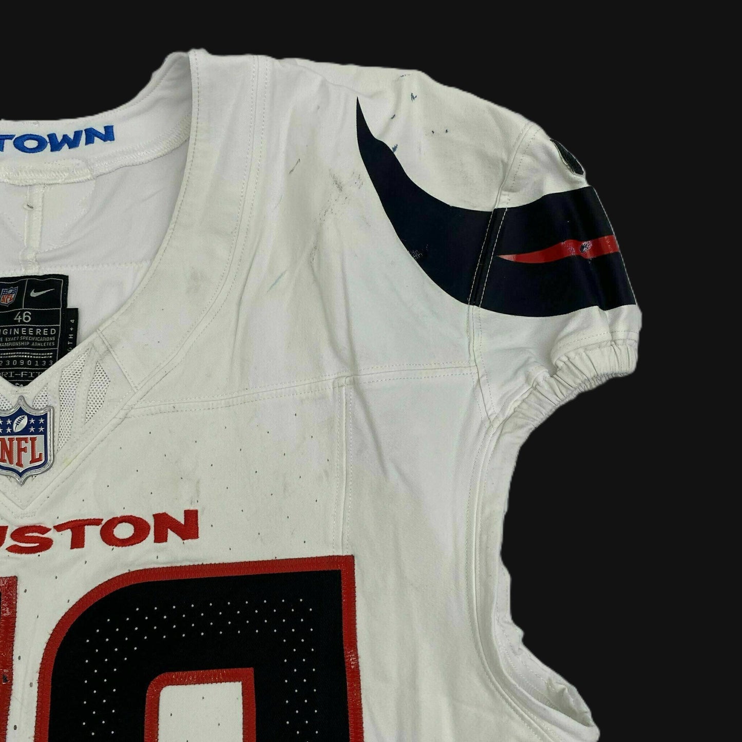 Sheldon Rankins GAME WORN 🔥10/20/25 Houston Texans Nike NFL Jersey 👕 vs Seattle Seahawks Inc. COA