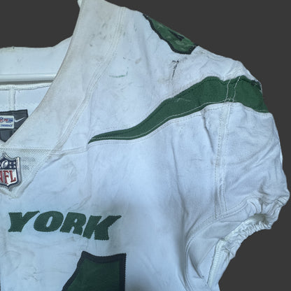 Jamien Sherwood GAME WORN 10/10/21 PHOTO MATCHED 📸 New York Jets NFL Jersey vs Atlanta Falcons Also includes PSA COA 🛡️