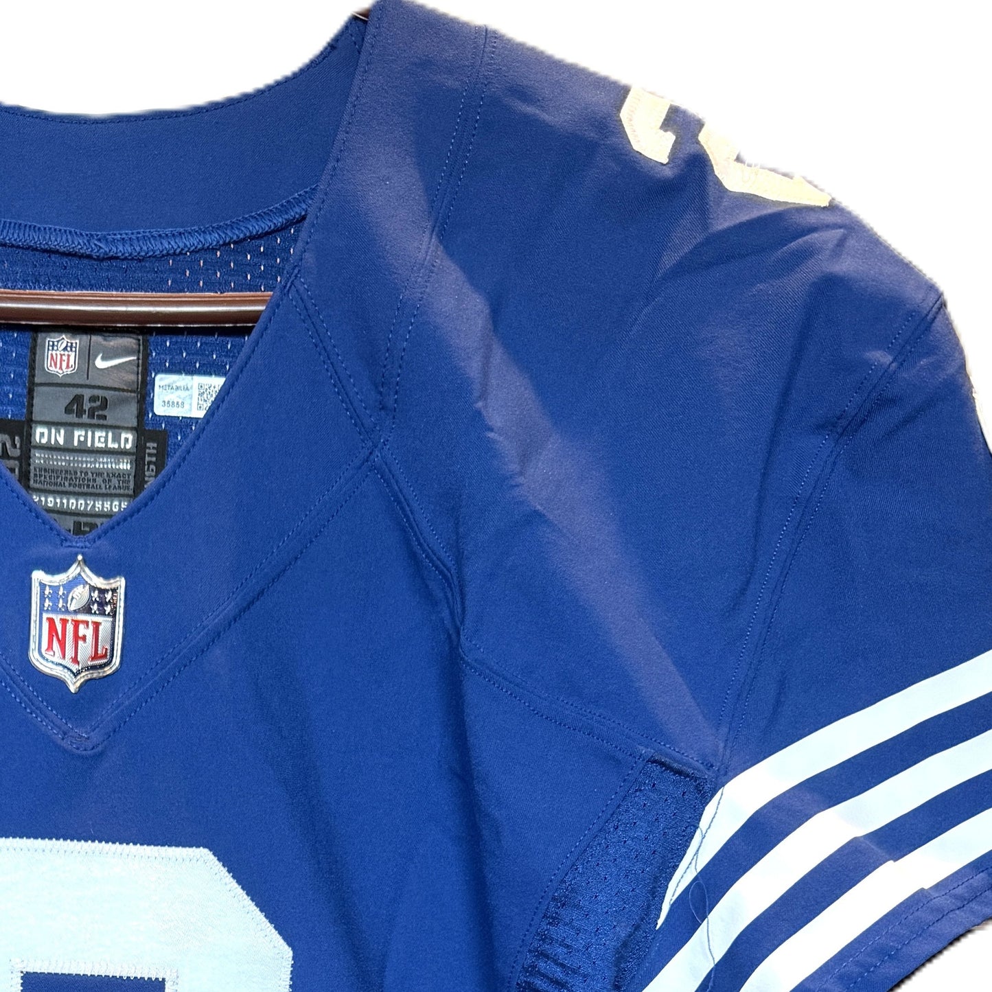 Matt Ryan GAME ISSUED 💪 Indianapolis Colts 🐎 Nike NFL Jersey 👕 Includes COA📄 & Captain's Patch