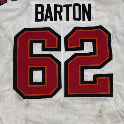 Graham Barton GAME WORN 💪 10/12/25 Tampa Bay Buccaneers Nike On-Field NFL Jersey 👕 vs. 49ers Inc. COA