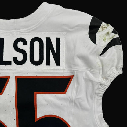 Logan Wilson GAME WORN/USED 10/12/25 💪 Cincinnati Bengals 🐅 Nike NFL Jersey vs Packers inc. COA 🛡️