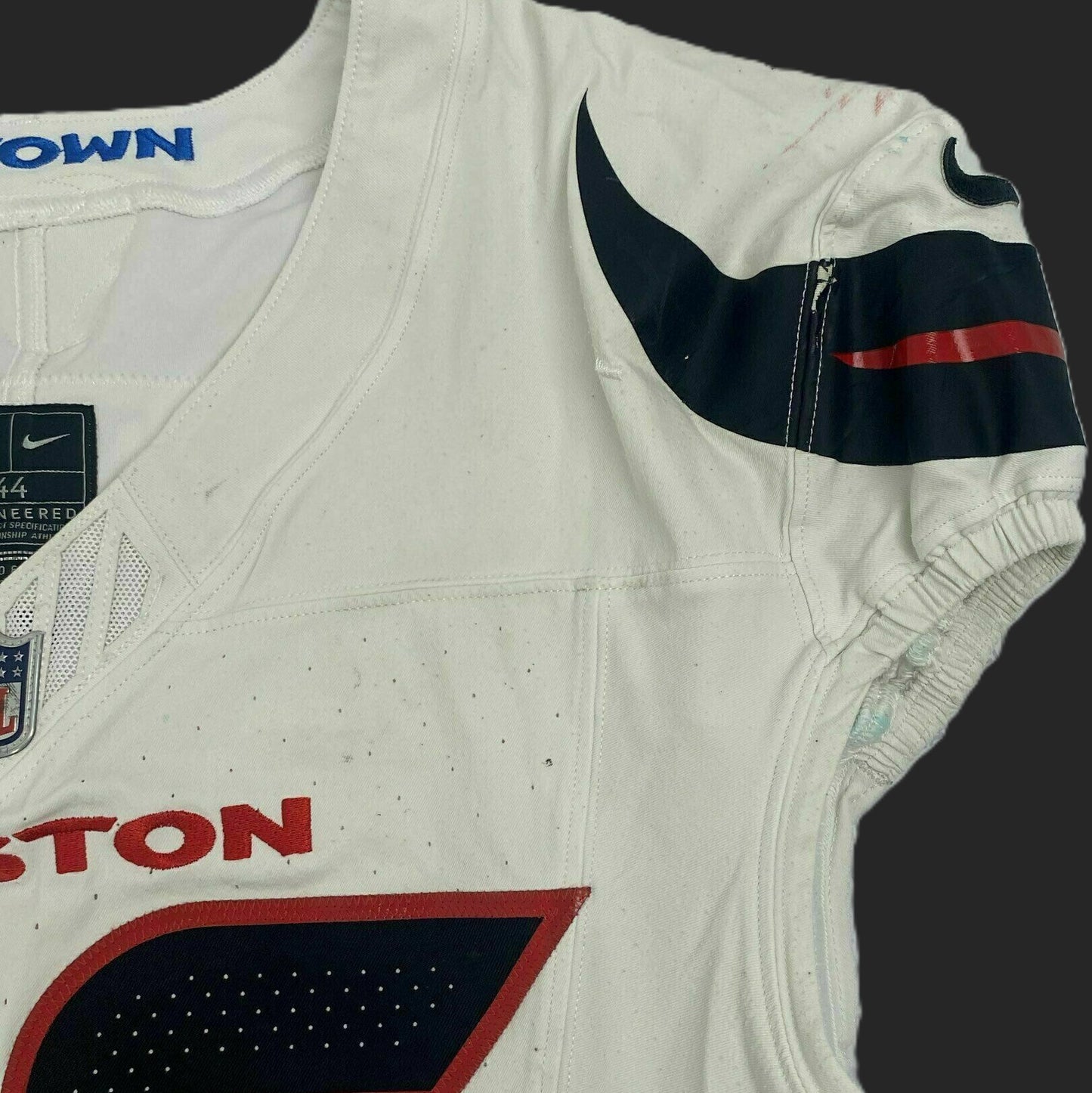 Dalton Schultz GAME WORN 09/21/25 Houston Texans Nike NFL Jersey vs Jacksonville Jaguars Also Includes Certificate of Authenticity