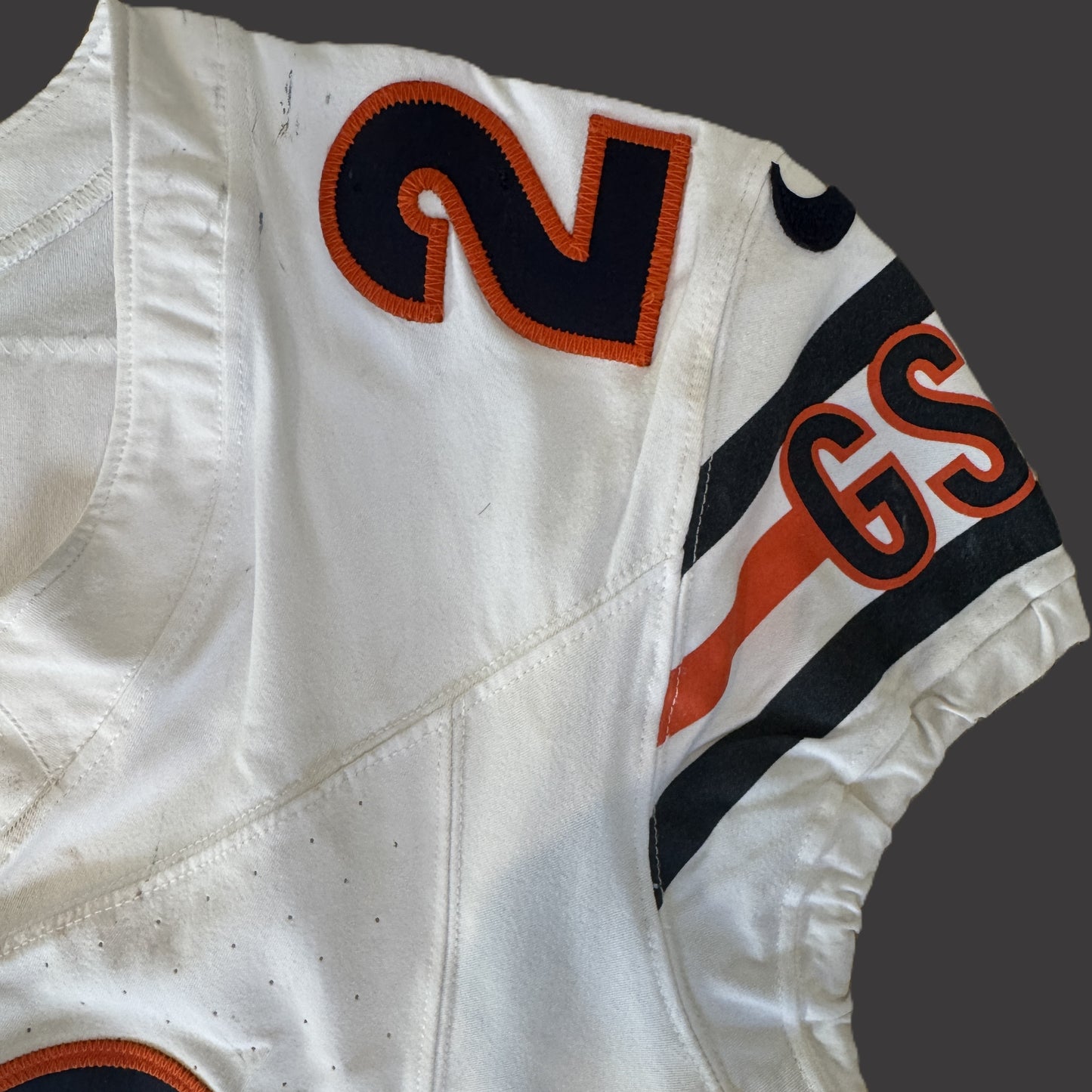 Roschon Johnson GAME WORN 10/27/24 PHOTO MATCHED Chicago Bears Nike NFL Jersey vs Washington Commanders Also includes COA 🛡️