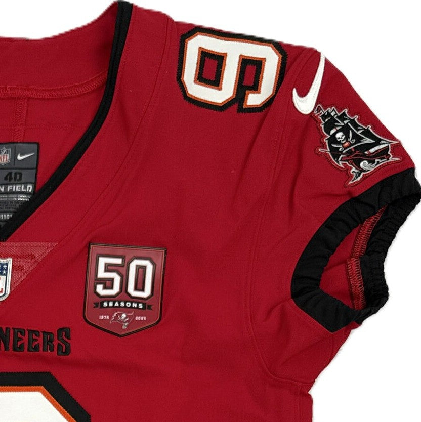 Emeka Egbuka GAME ISSUED Tampa Bay Buccaneers Nike On-Field NFL Jersey Inc. COA