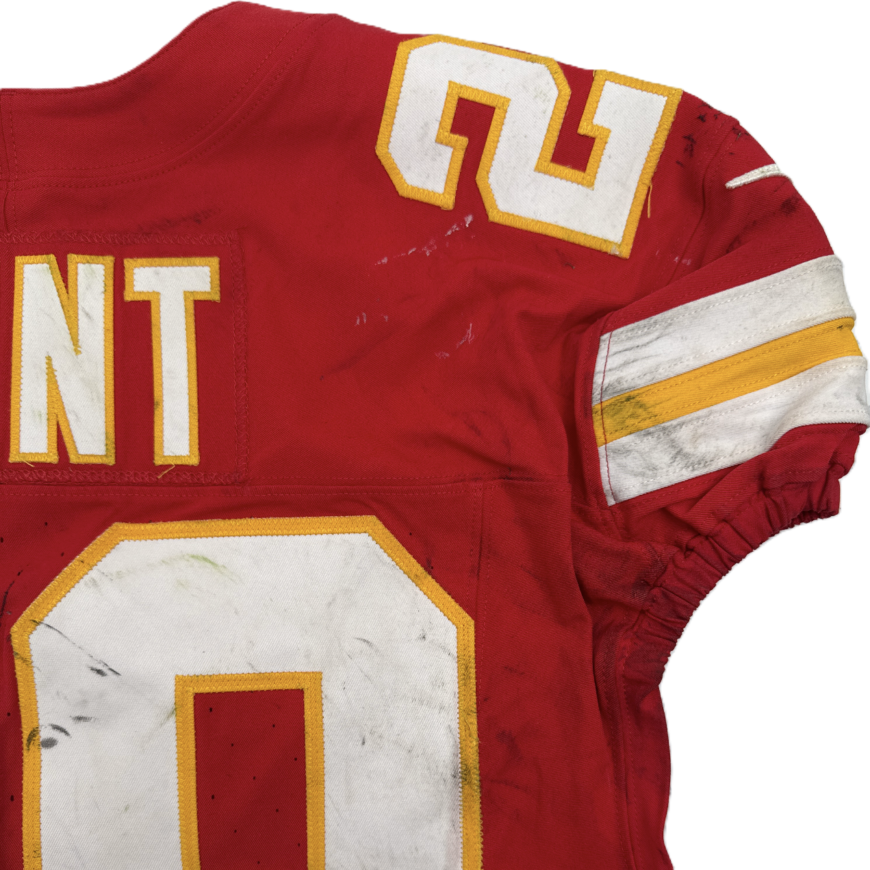 Kareem Hunt GAME-USED💪09/28/25 Kansas City Chiefs NFL Jersey🎽vs. Baltimore Ravens