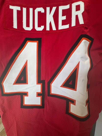 Sean Tucker GAME-WORN💪09/15/25 Tampa Bay Buccaneers🏴‍☠On-Field NFL Jersey👕vs.Houston Texans