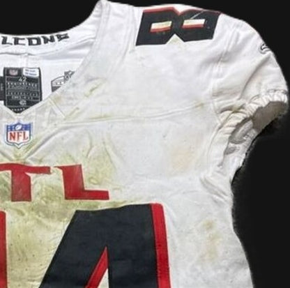 Feliepe Franks GAME WORN💪11/09/25 PHOTO MATCHED Atlanta Falcons NFL Jersey vs Indianapolis Colts Also includes PSA Authentication