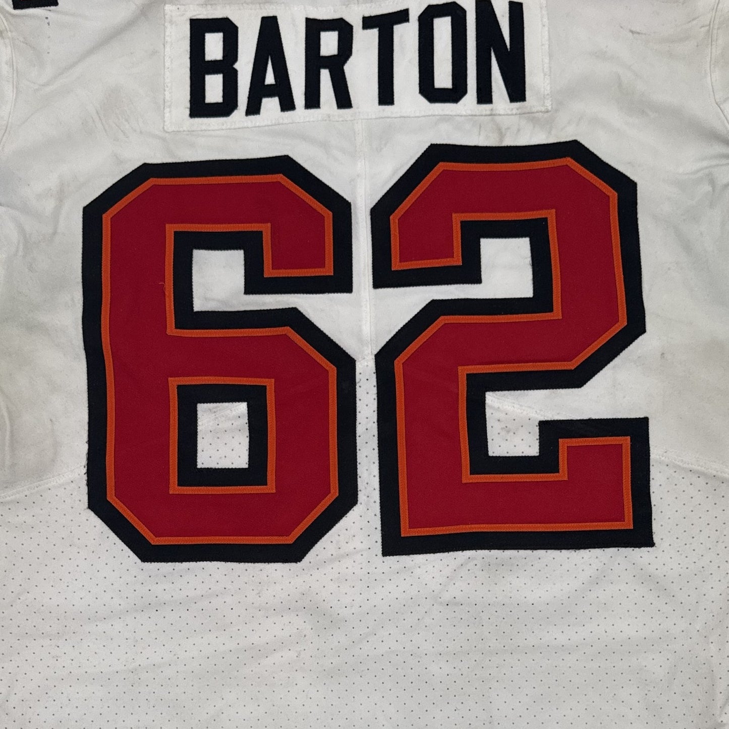 Graham Barton GAME-WORN💪09/23/25 Buccaneers On-Field NFL Jersey👕vs.Eagles🦅