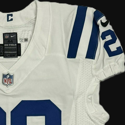 Jonathan Taylor SIGNED GAME ISSUED 💪 Indianapolis Colts Nike NFL Jersey 👕 Also includes COA