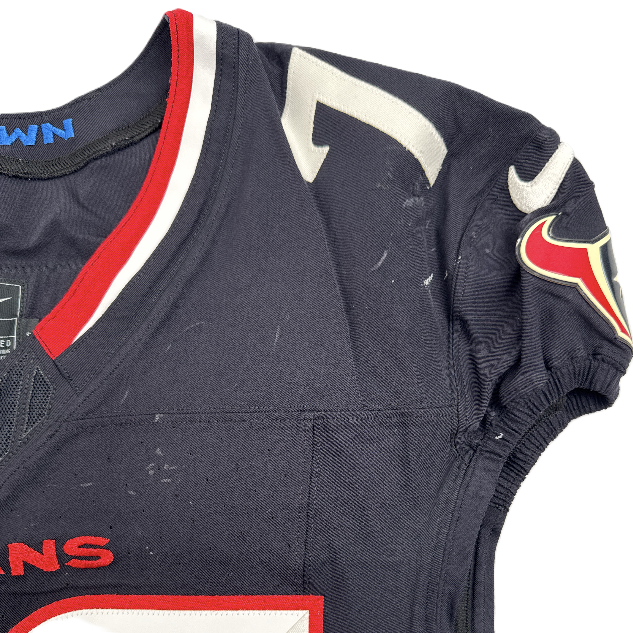 Juice Scruggs GAME WORN 💪 09/28/2025 Houston Texans Nike NFL Jersey 🎽 vs. Tennessee Titans