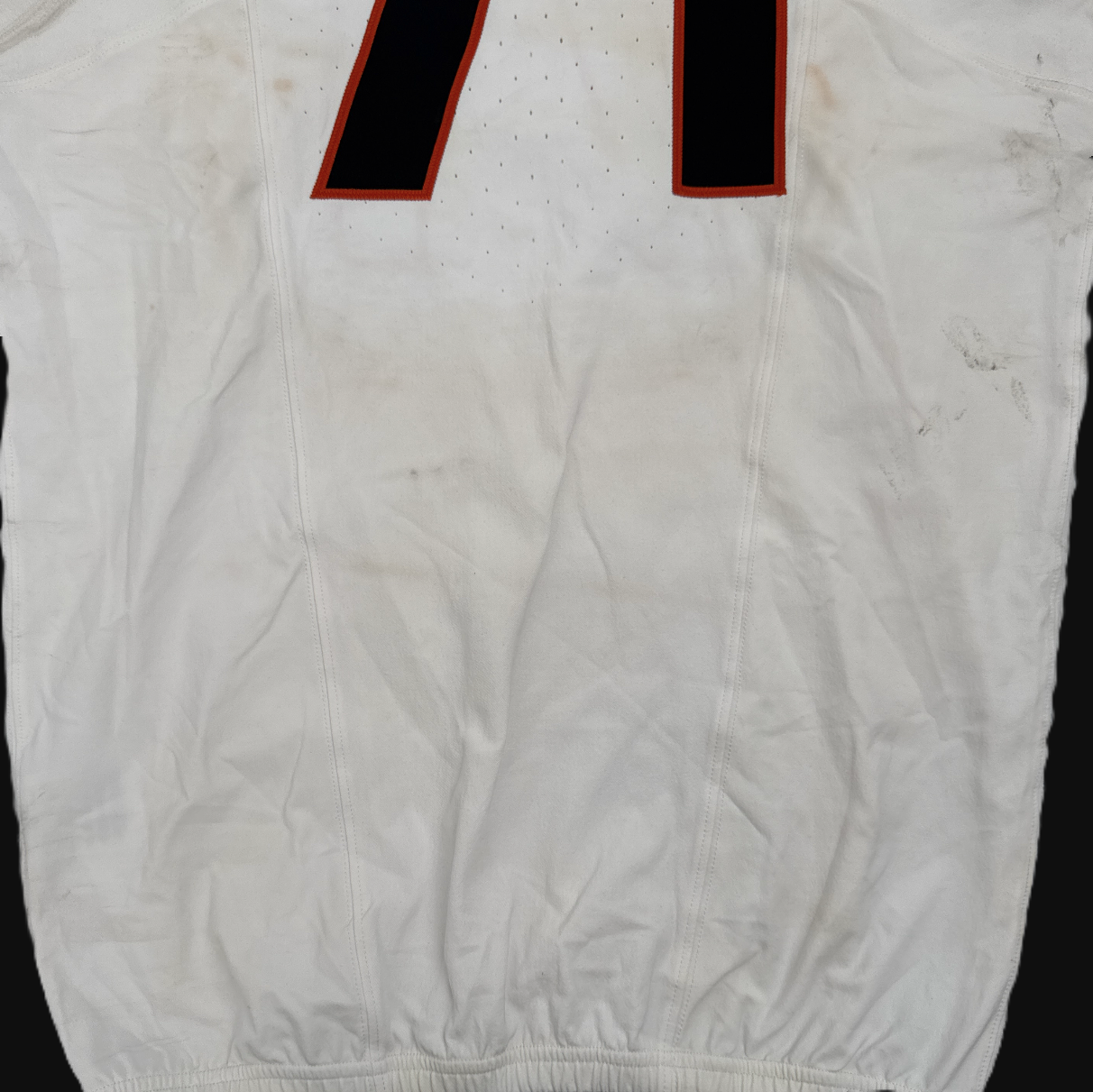 Amarius Mims GAME-WORN 09/29/25💪Cincinnati Bengals🐅NFL Jersey vs. Denver Broncos🐎