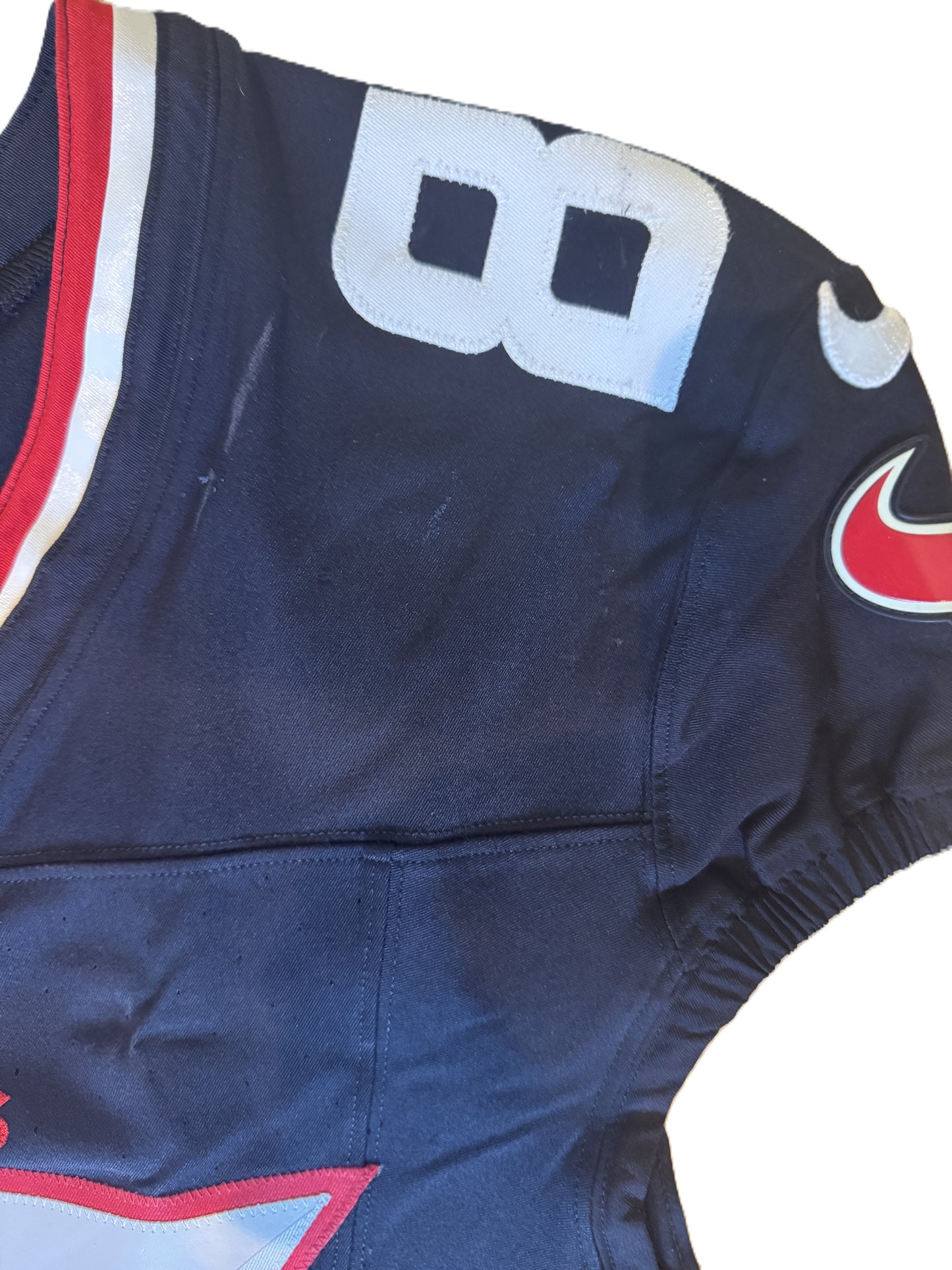 Dalton Schultz GAME WORN 💪 Houston Texans 🐂 Nike NFL Jersey👕 Salute to Service Game Also includes COA 🛡️