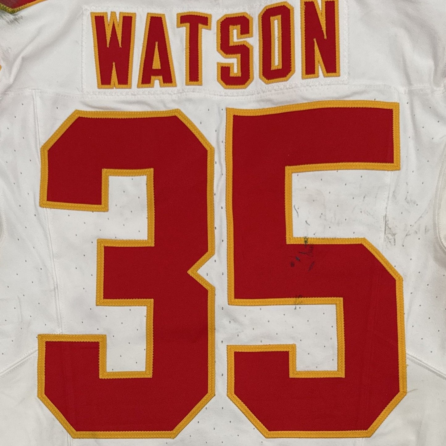 Jaylen Watson GAME WORN 💪 10/06/25 Kansas City Chiefs NFL Jersey 🎽 vs. Jaguars inc. COA 🛡️