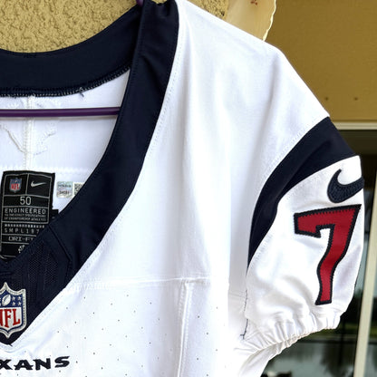 Laremy Tunsil Team/Game Issued Houston Texans 🐂 Nike NFL Jersey👕Also includes COA📄🛡️