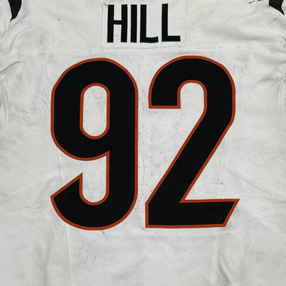B.J. Hill GAME WORN 💪 10/16/25 Cincinnati Bengals Nike NFL Jersey vs. Steelers inc. COA 🛡️