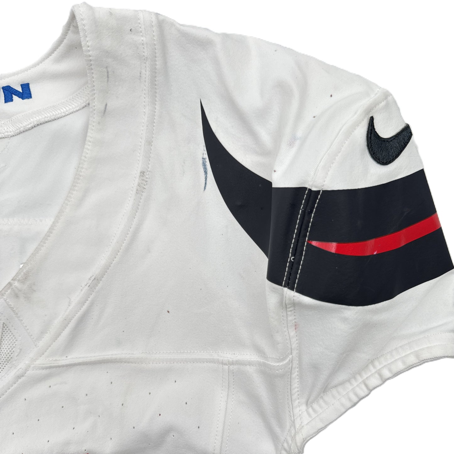 Christian Harris Playoff GAME WORN 💪 01/18/2024 Houston Texans Nike NFL Jersey 🎽 vs. Kansas City Chiefs