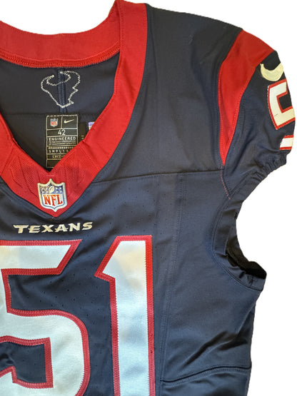 Will Anderson Jr TEAM ISSUED 💪 Houston Texans Nike NFL Jersey 👕 Includes COA 🛡️💯