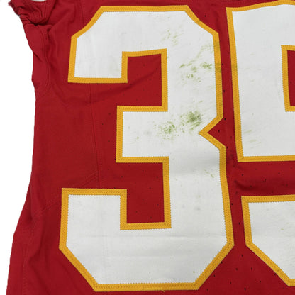 Jaylen Watson GAME WORN 💪 10/12/25 Kansas City Chiefs NFL Jersey 🎽 vs. Lions inc. COA 🛡️