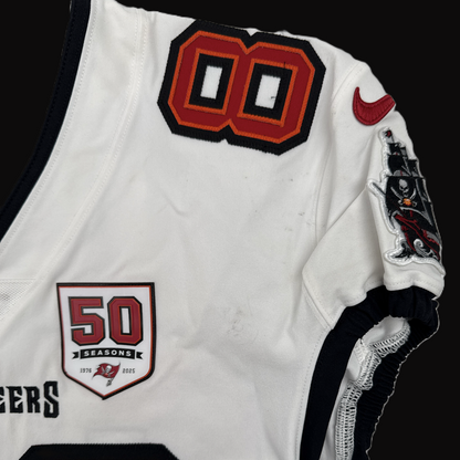 Cade Otton GAME-WORN💪Tampa Bay Buccaneers On-Field NFL Jersey🎽vs. Steelers🔥