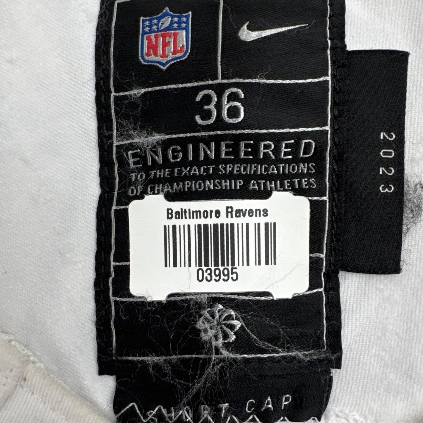 Tez Walker GAME-WORN💪09/07/25 Baltimore Ravens💜NFL Jersey vs. Buffalo Bills inc.COA📄