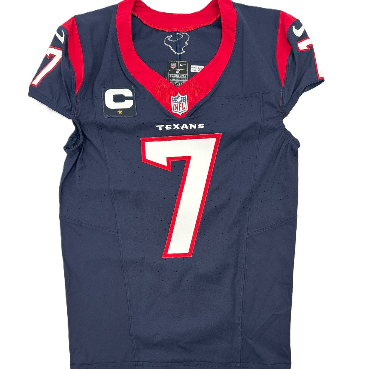 C. J. Stroud TEAM-ISSUED 💪 Houston Texans 🐂 Nike NFL Jersey 👕 Also Includes COA 🔥