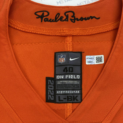 Tee Higgins GAME ISSUED 💪 Cincinnati Bengals 🐅 24-25 Season Nike NFL Jersey 👕 Inc. COA 📄
