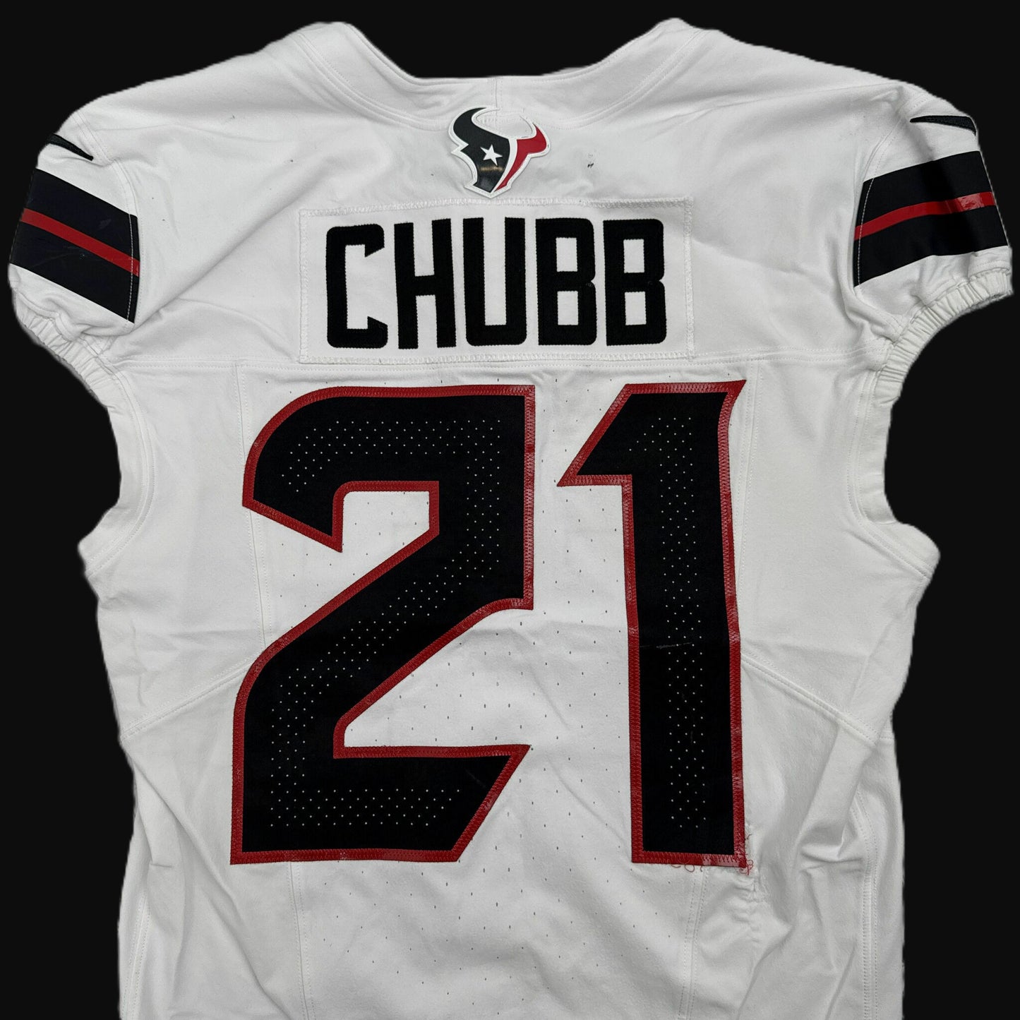 Nick Chubb GAME WORN 💪 09/15/25 Houston Texans Nike NFL Jersey 🎽vs. Tampa Bay Buccaneers - COA also included