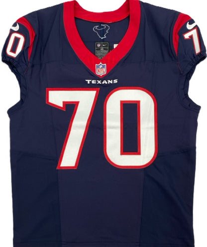 Juice Scruggs Team Issued 💥 Houston Texans 🐂 Nike NFL Jersey Also includes COA 📄