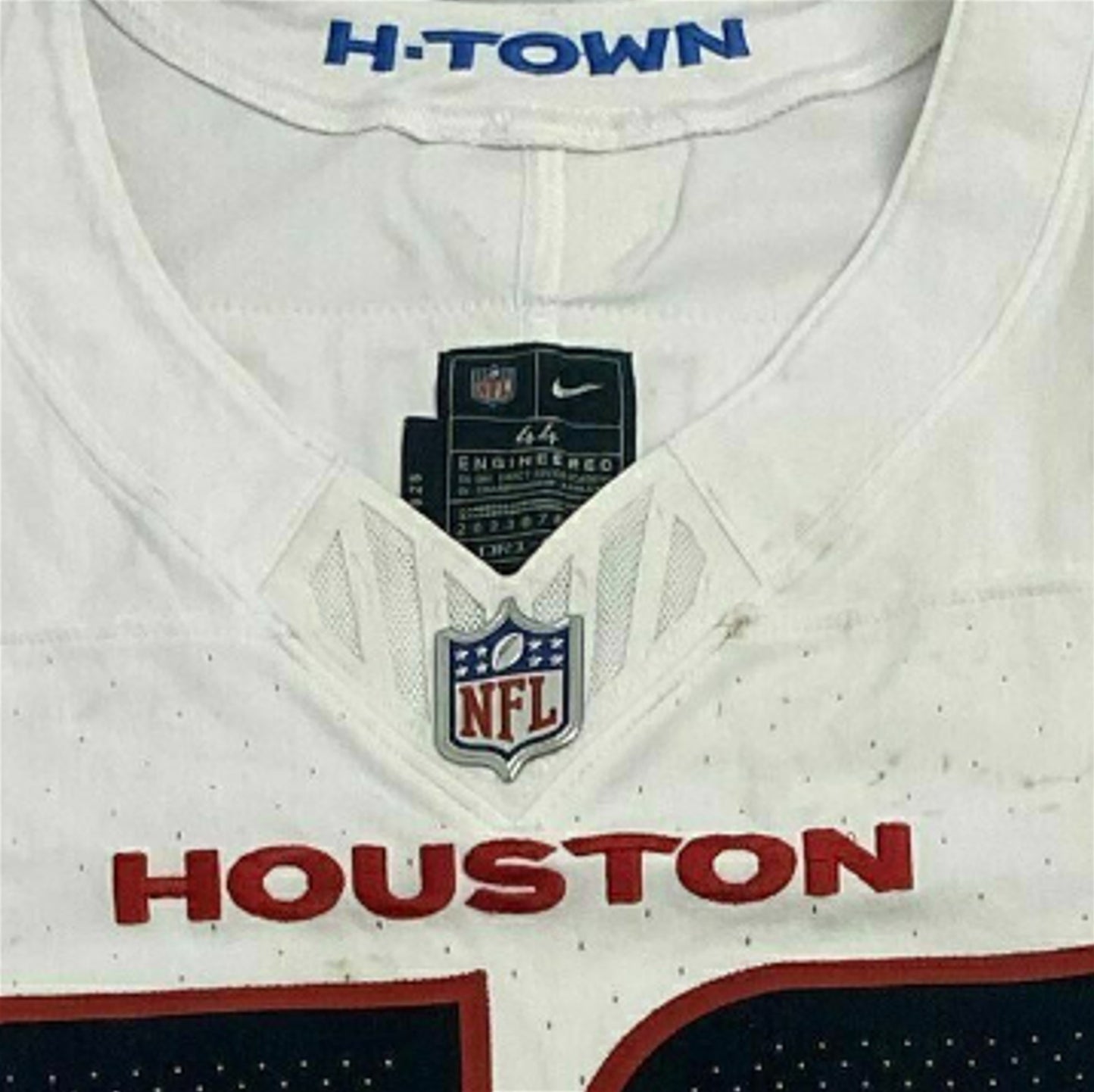 Dalton Schultz GAME WORN 11/16/25 Houston Texans 🐂 Nike NFL Jersey 👕 vs Tennessee Titans Also includes COA