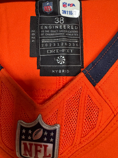 Brandon Jones GAME WORN 10/13/24 Denver Broncos Nike NFL Jersey vs Los Angeles Chargers Inc. COA🛡️