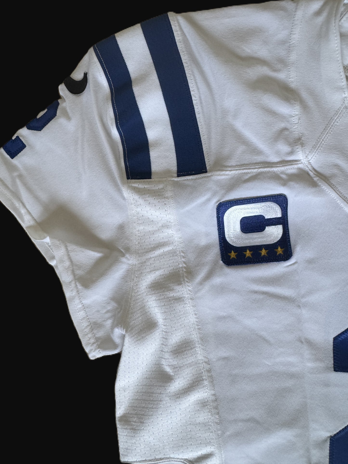 Matt Ryan TEAM ISSUED 💪 Indianapolis Colts 🐎 Nike NFL Jersey 👕Also  Includes COA 🛡️ and Captain's Patch