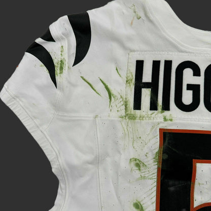Tee Higgins GAME WORN 💪 11/16/25 Cincinnati Bengals Nike NFL Jersey vs Pittsburgh Steelers Also includes COA
