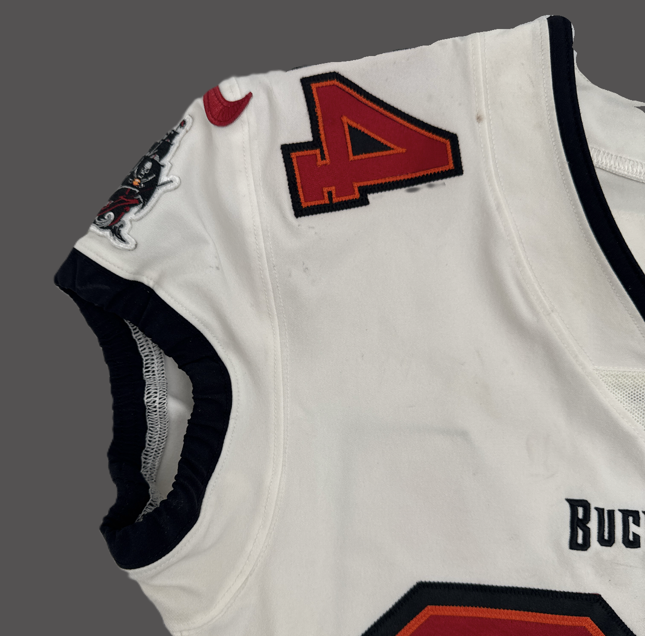 Bryce Hall GAME-WORN 8/23/25 Tampa Bay Buccaneers OnField NFL Jersey vs.Bills