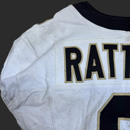 Spencer Rattler GAME WORN 09/28/25 New Orleans Saints ⚜️ Nike NFL Jersey vs Bills Includes PSA Authenticity 🛡️