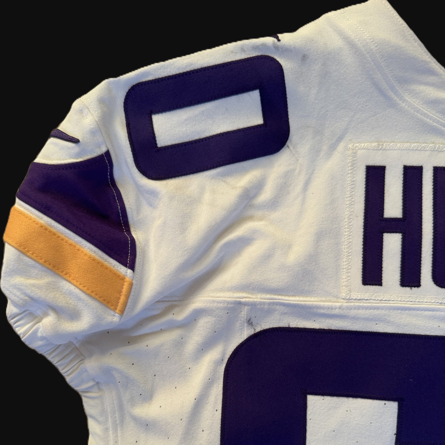 Joe Huber GAME WORN 💪 09/28/25 Minnesota Vikings vs Pittsburgh Steelers Nike NFL Jersey Also includes PSA Authentication