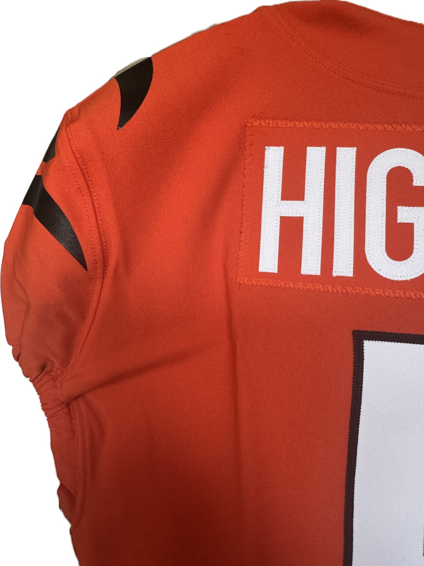 Tee Higgins GAME ISSUED 💪 Cincinnati Bengals 🐅 24-25 Season Nike NFL Jersey 👕 Inc. COA 📄