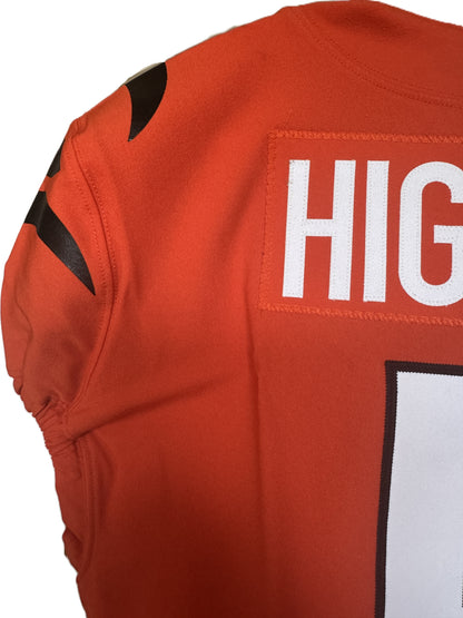 Tee Higgins GAME ISSUED 💪 Cincinnati Bengals 🐅 24-25 Season Nike NFL Jersey 👕 Inc. COA 📄